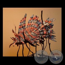 PEZ LEÓN - Escultura de SERGIO BUZÓ